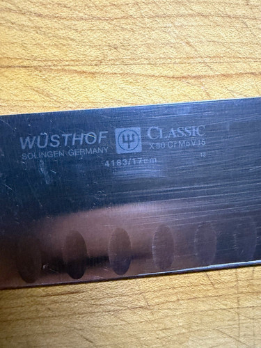 Wüsthof classic hollow - 17,