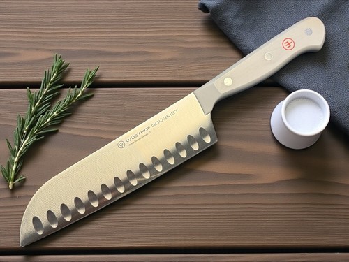 Wusthof gourmet inch santoku - gourmet, 7